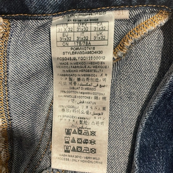 Guess High Rise Palazzo Jeans SZ 31 - Picture 5 of 8